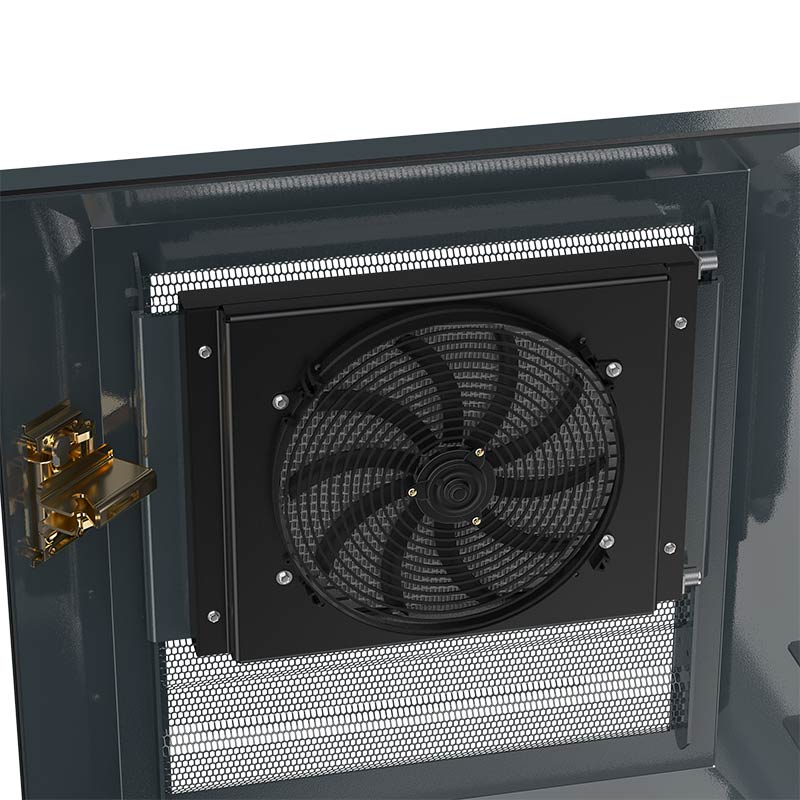 Double row fan